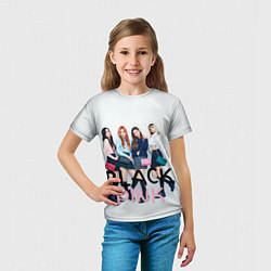 Футболка детская Blackpink girls, цвет: 3D-принт — фото 2