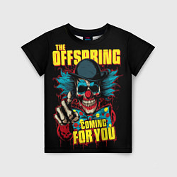 Футболка детская Offspring clown and skull, цвет: 3D-принт