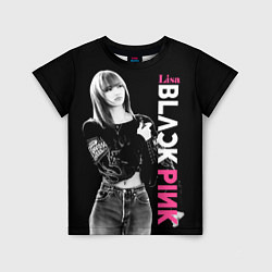 Футболка детская Blackpink Beautiful Lisa, цвет: 3D-принт