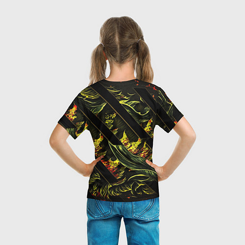 Детская футболка CS GO fire logo / 3D-принт – фото 6