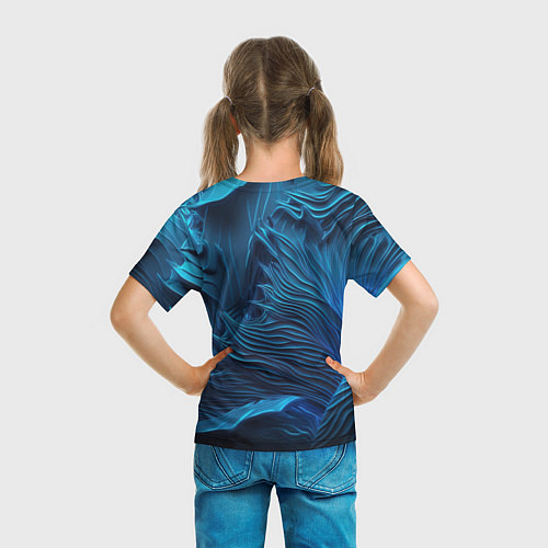 Детская футболка CS GO ice logo / 3D-принт – фото 6