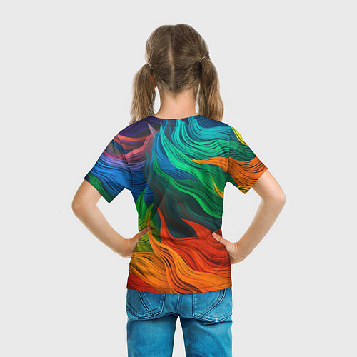 Детская футболка Cs Go Logo Color / 3D-принт – фото 6