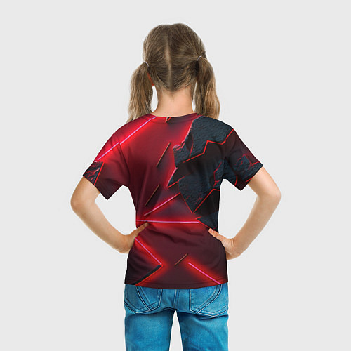 Детская футболка Красный герб РФ / 3D-принт – фото 6