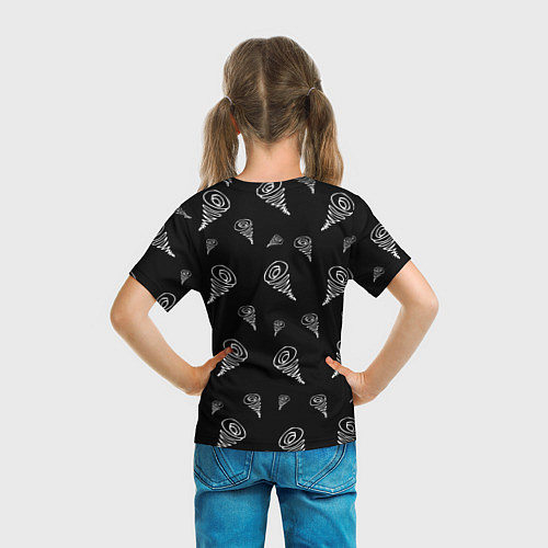 Детская футболка Каракули сплошной креатив / 3D-принт – фото 6