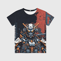 Футболка детская Боевой мех, цвет: 3D-принт