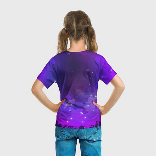 Детская футболка Леон Бравл старс / 3D-принт – фото 6