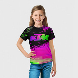 Футболка детская KTM Freeride, цвет: 3D-принт — фото 2