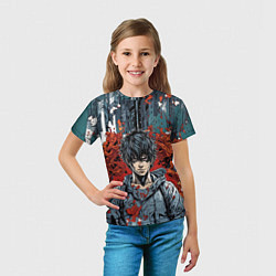 Футболка детская Взрывной парень, цвет: 3D-принт — фото 2