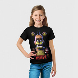 Футболка детская Five Nights at Freddy, цвет: 3D-принт — фото 2