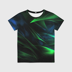 Футболка детская Dark green background, цвет: 3D-принт