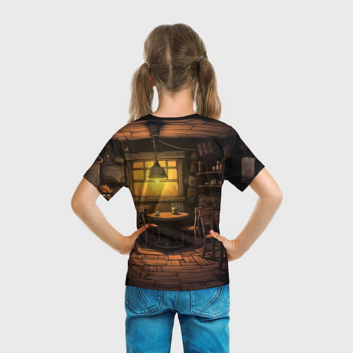 Детская футболка Five Nights at Freddys Mangle / 3D-принт – фото 6