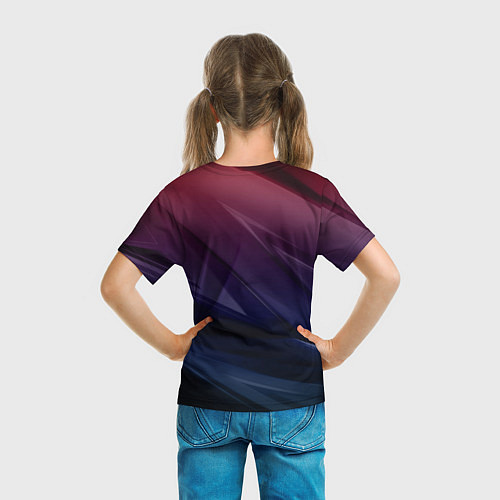 Детская футболка Baldurs Gate 3 logo geometry / 3D-принт – фото 6