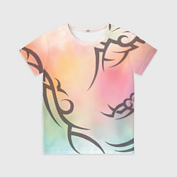 Футболка детская Трайбл граффити, цвет: 3D-принт