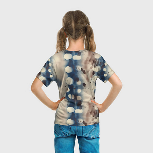 Детская футболка Тай дай паттерн / 3D-принт – фото 6