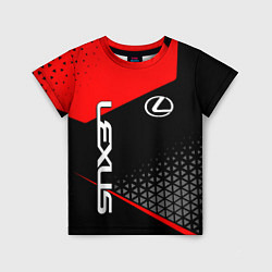 Футболка детская Lexus - red sportwear, цвет: 3D-принт