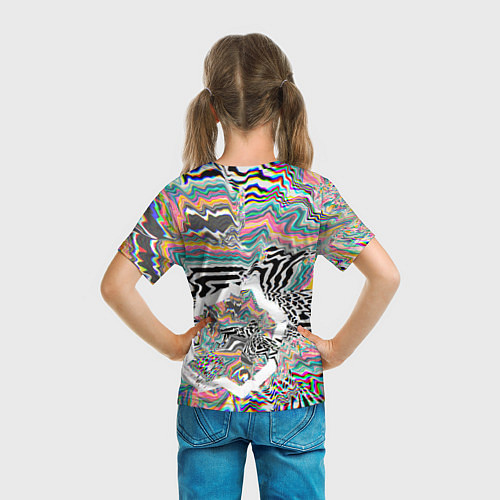 Детская футболка Fusion abstract / 3D-принт – фото 6