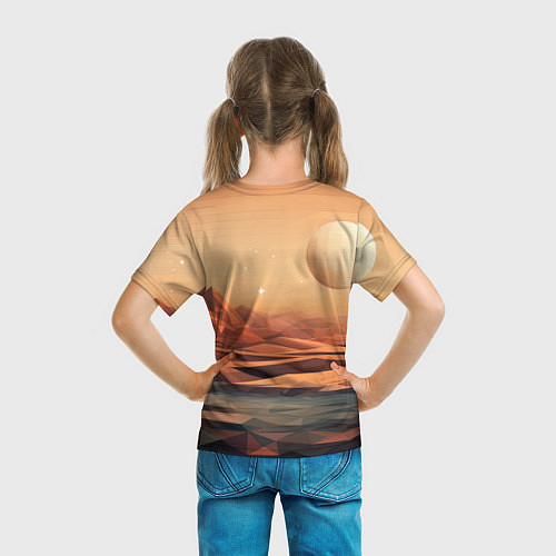 Детская футболка Загадочная планета / 3D-принт – фото 6