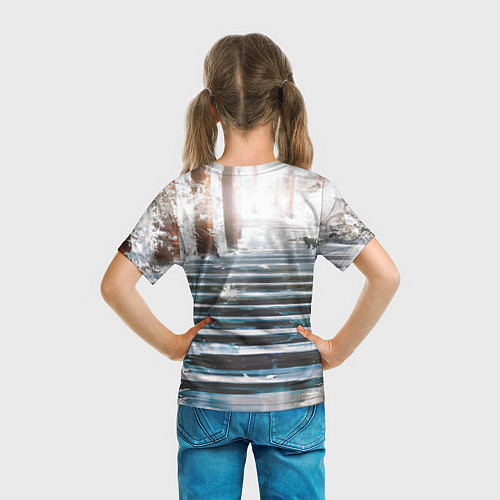 Детская футболка Годжо и Гетто - Магическая битва / 3D-принт – фото 6