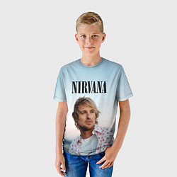 Футболка детская Тру фанат Nirvana, цвет: 3D-принт — фото 2