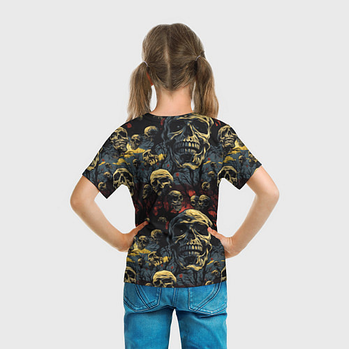 Детская футболка Крик ужаса / 3D-принт – фото 6