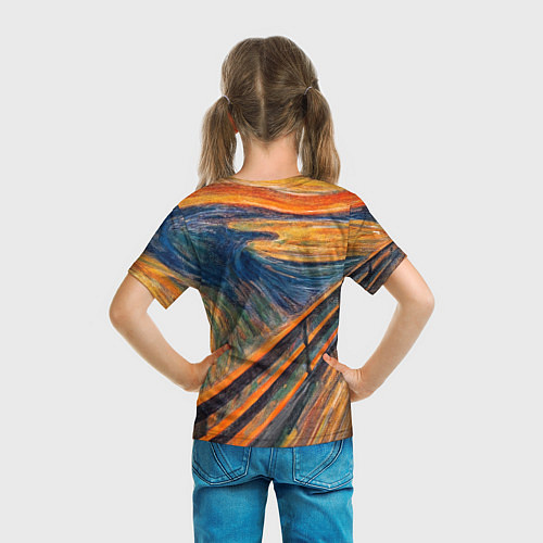Детская футболка Крик хомяка / 3D-принт – фото 6