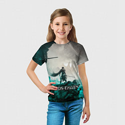 Футболка детская Герой Lords of the fallen, цвет: 3D-принт — фото 2
