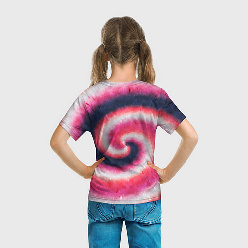 Детская футболка Tie-Dye дизайн / 3D-принт – фото 6