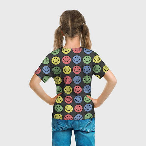 Детская футболка Smiley / 3D-принт – фото 6