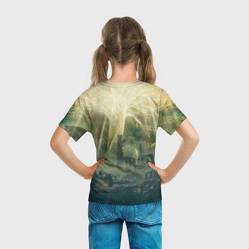 Детская футболка Сияние Elden Ring / 3D-принт – фото 6