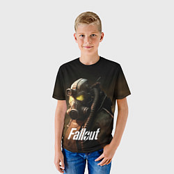 Футболка детская Fallout game, цвет: 3D-принт — фото 2