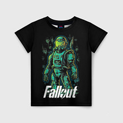 Футболка детская Fallout poster style, цвет: 3D-принт