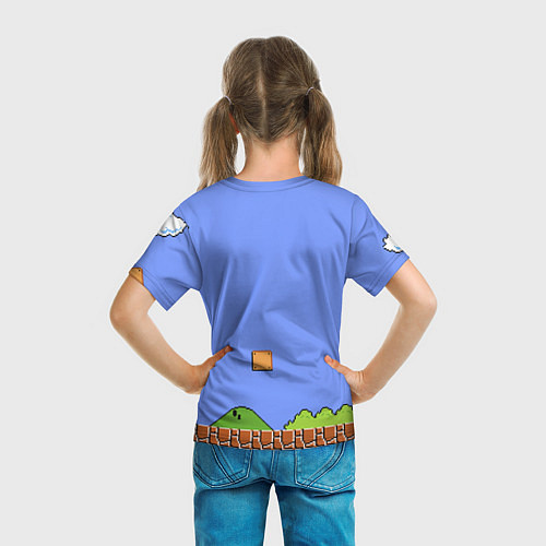 Детская футболка Первый уровень Марио / 3D-принт – фото 6
