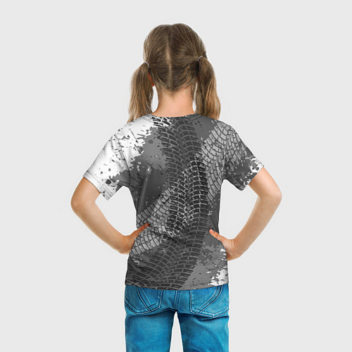 Детская футболка Протектор шин / 3D-принт – фото 6