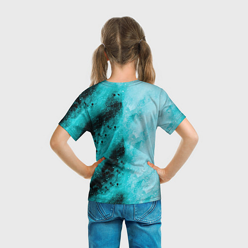 Детская футболка Кратос стиль скандинавия / 3D-принт – фото 6