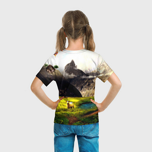 Детская футболка Rust poster game / 3D-принт – фото 6