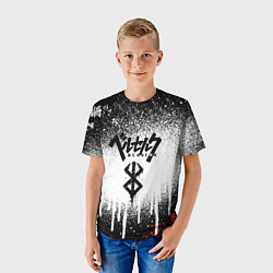 Футболка детская Berserk logo symbol, цвет: 3D-принт — фото 2