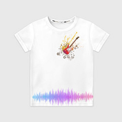 Футболка детская Strings, цвет: 3D-принт