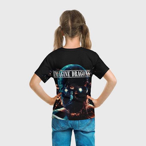 Детская футболка Imagine Dragons рок группа / 3D-принт – фото 6