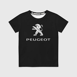 Футболка детская Peugeot sport car, цвет: 3D-принт