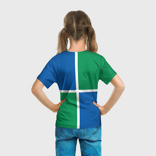 Детская футболка Самарские крылья советов / 3D-принт – фото 6