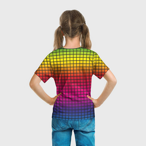 Детская футболка Палитра rgb / 3D-принт – фото 6