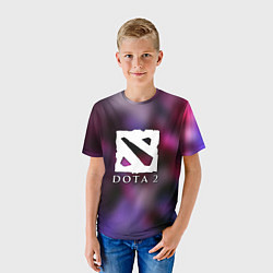 Футболка детская Dota 2 valve, цвет: 3D-принт — фото 2