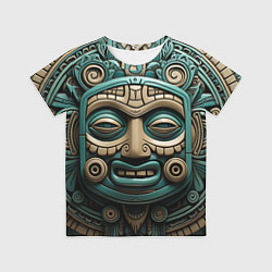 Футболка детская Орнамент в стиле индейцев майя, цвет: 3D-принт