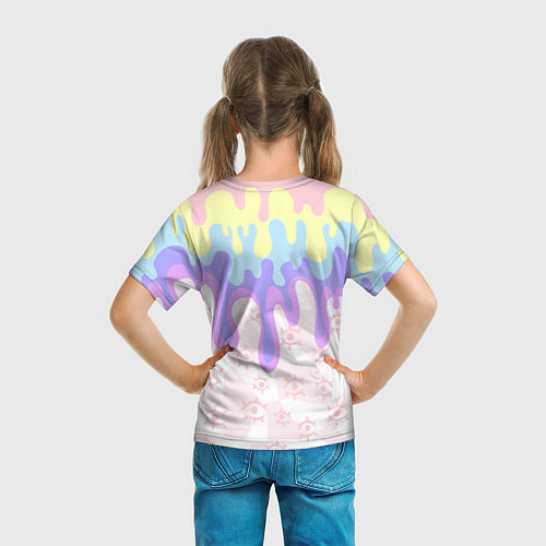 Детская футболка Млечный взгляд / 3D-принт – фото 6
