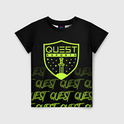 Футболка детская Quest esports, цвет: 3D-принт