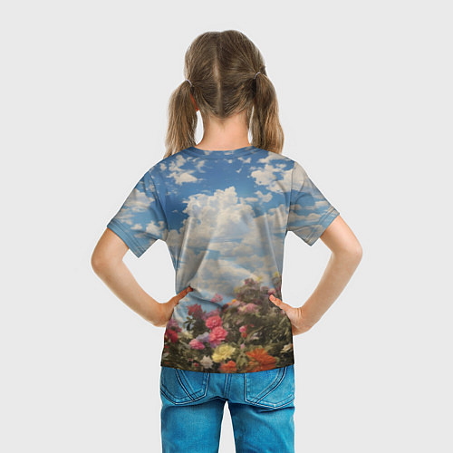 Детская футболка Ксеноморф в цветах / 3D-принт – фото 6