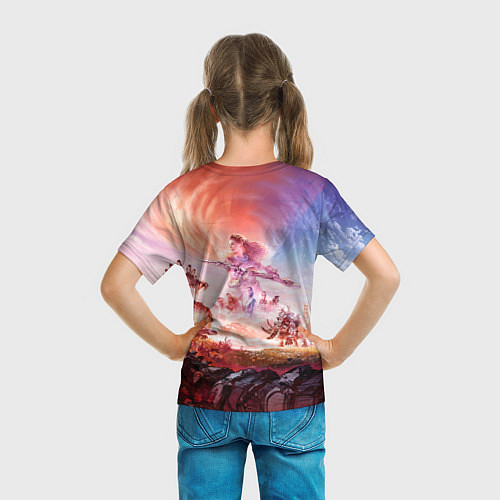 Детская футболка Элой на запретном западе complete edition / 3D-принт – фото 6