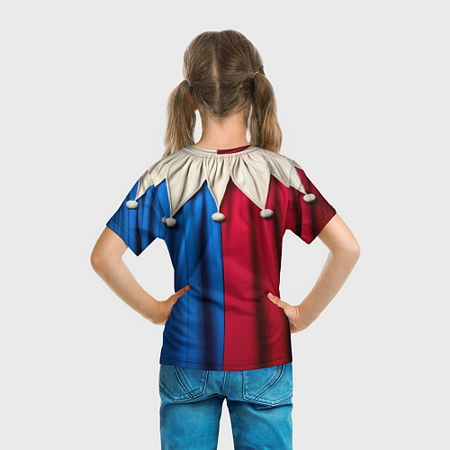 Детская футболка Костюм шута наряд / 3D-принт – фото 6