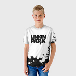 Футболка детская Linkin park black album, цвет: 3D-принт — фото 2