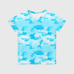 Футболка детская Абстракция стилизованное небо, цвет: 3D-принт